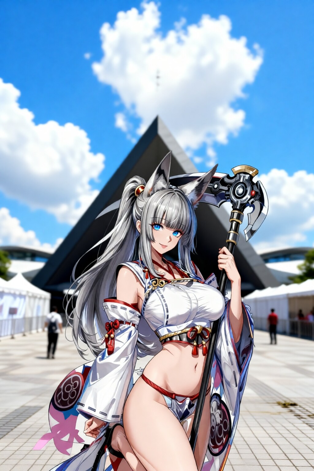 真夏の聖地、コスプレ撮影会