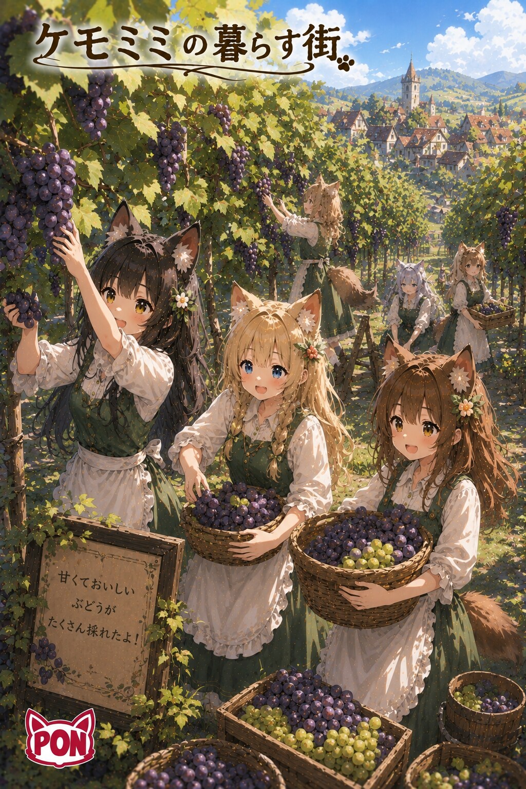 ケモミミの暮らす街