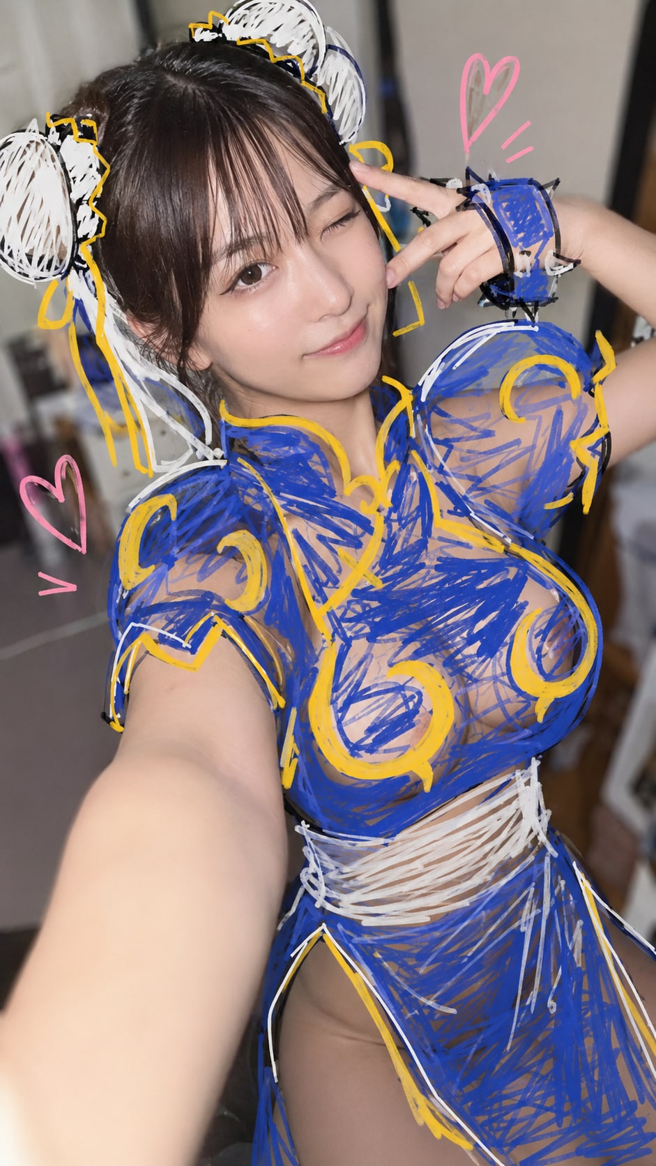 落書きコスプレ（キャラコス）