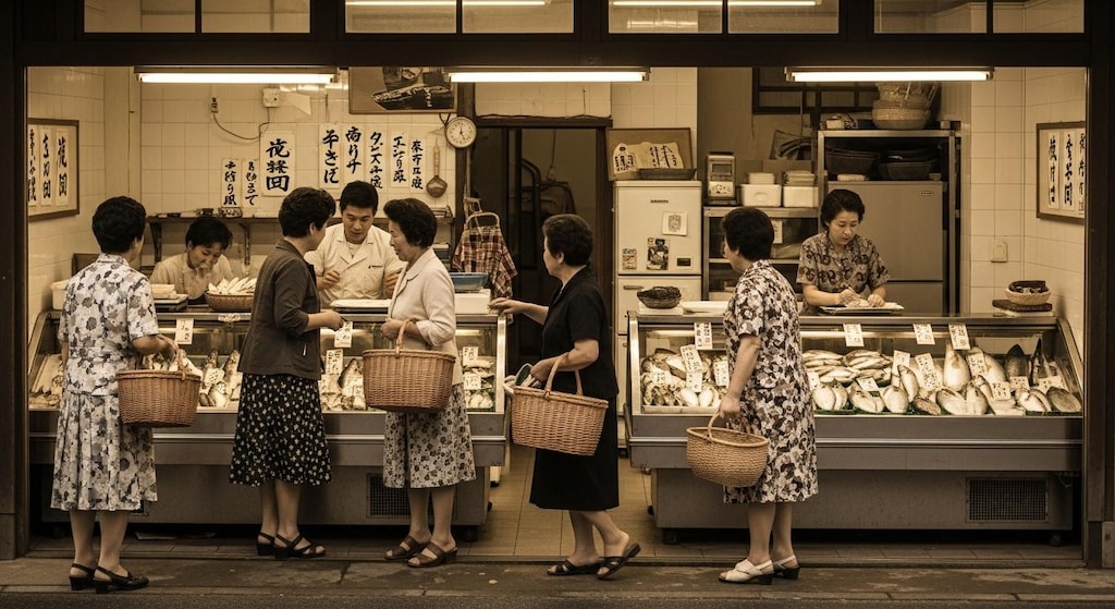 昭和レトロ_主婦の買い物_1031