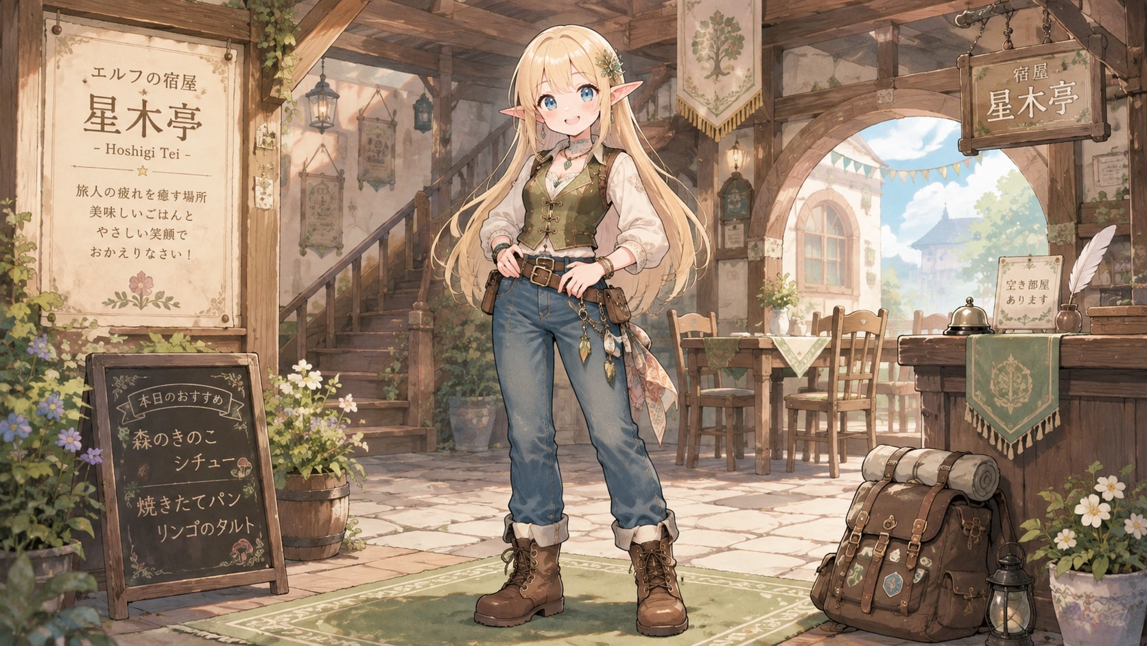 エルフの宿屋