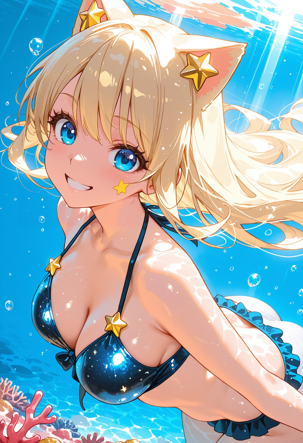 水中遊泳　ルミナ