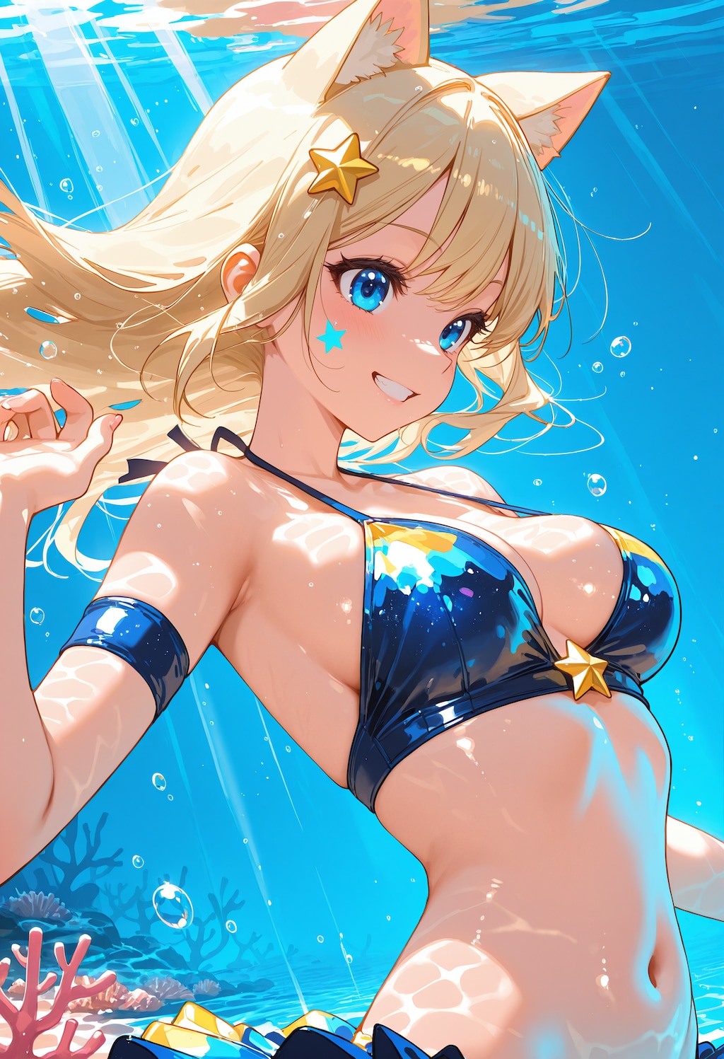 水中遊泳　ルミナ