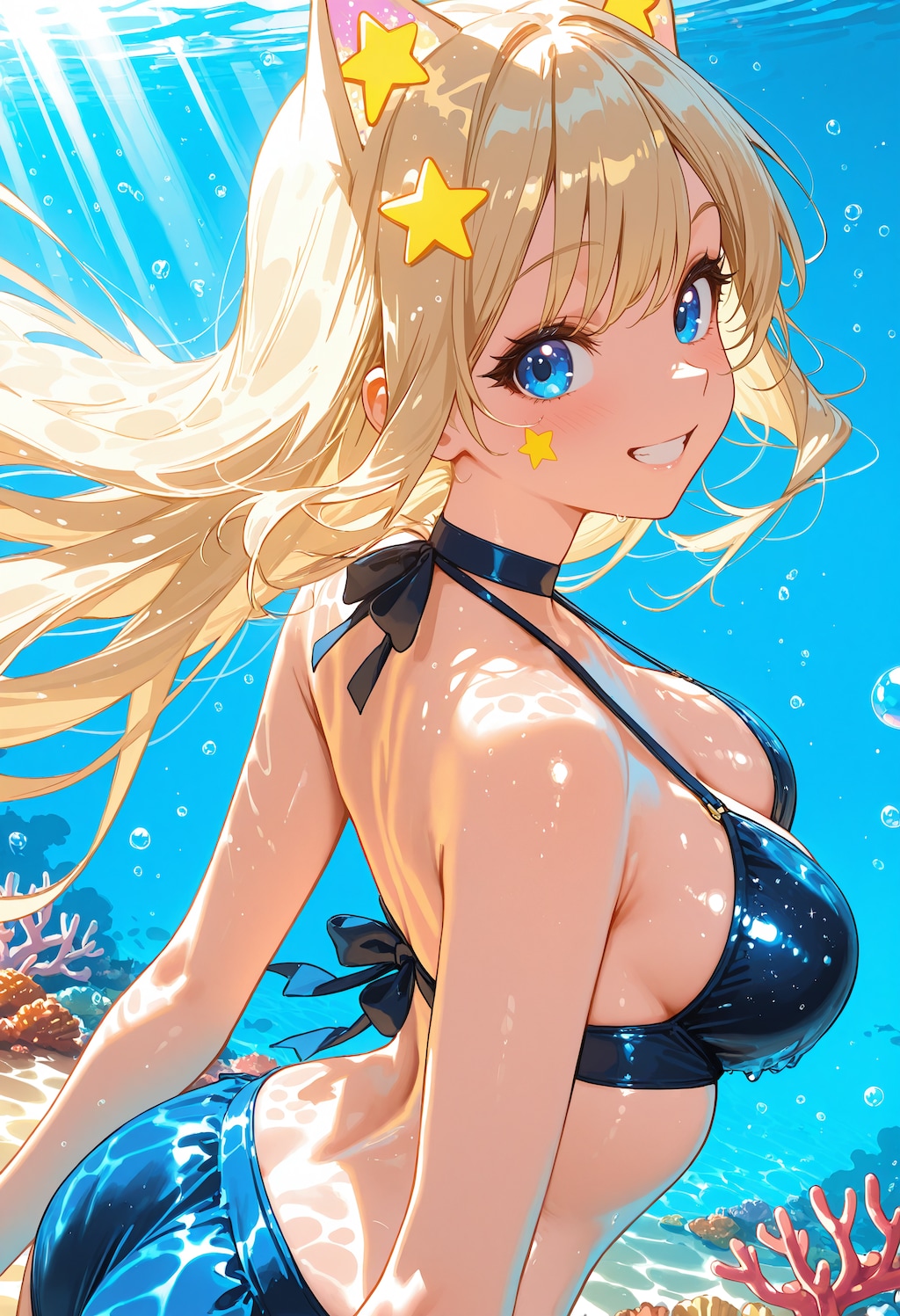 水中遊泳　ルミナ