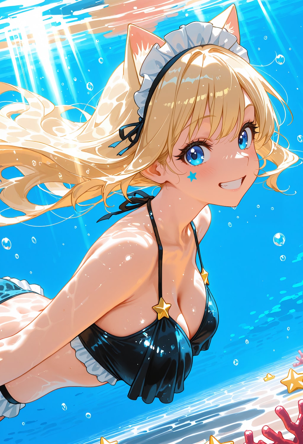 水中遊泳　ルミナ
