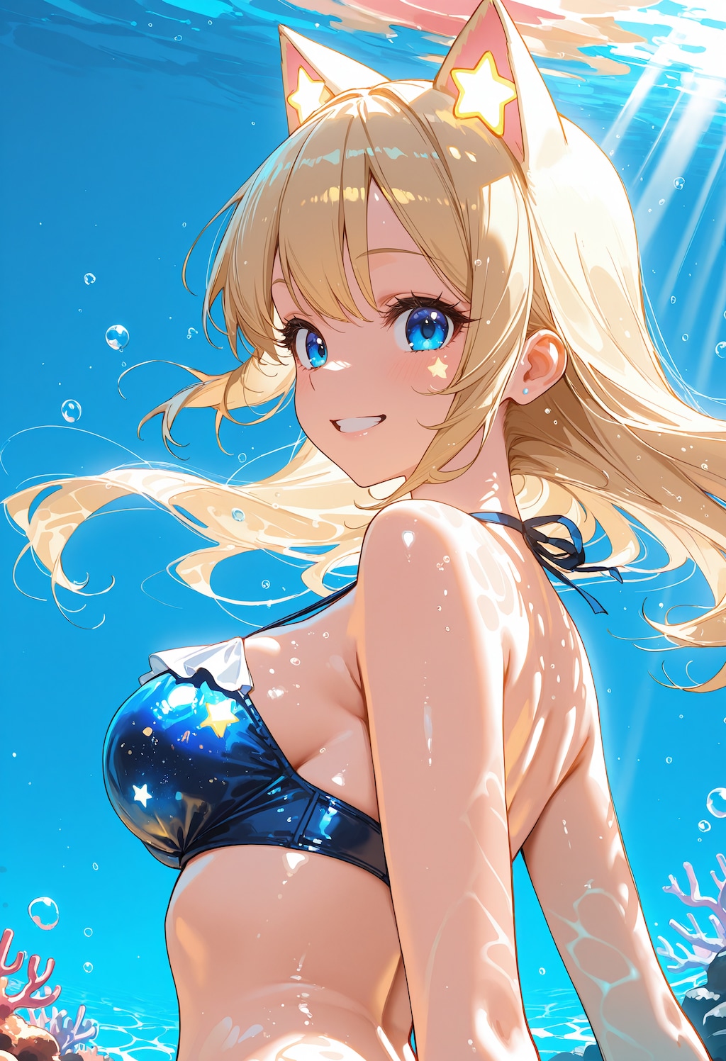 水中遊泳　ルミナ