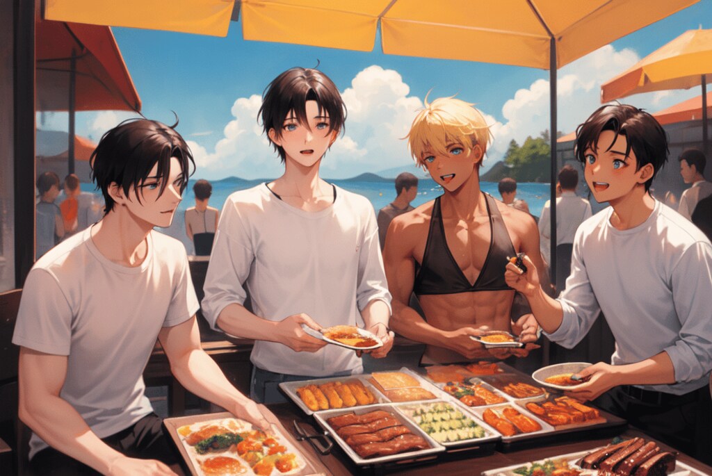 ウェステBBQパーティ始まるぜー！