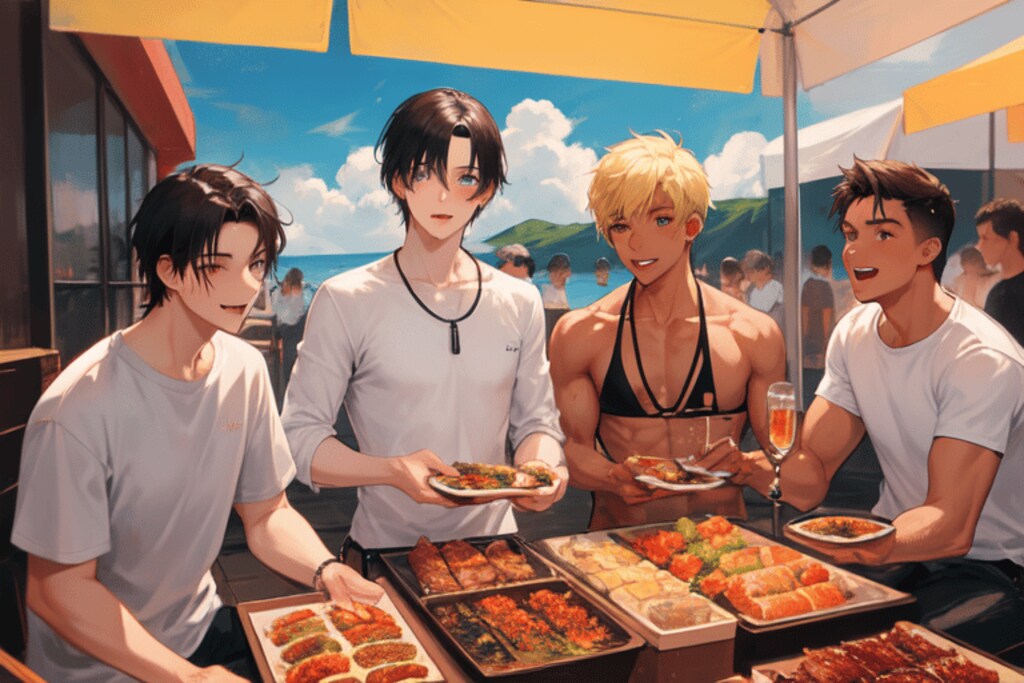 ウェステBBQパーティ始まるぜー！