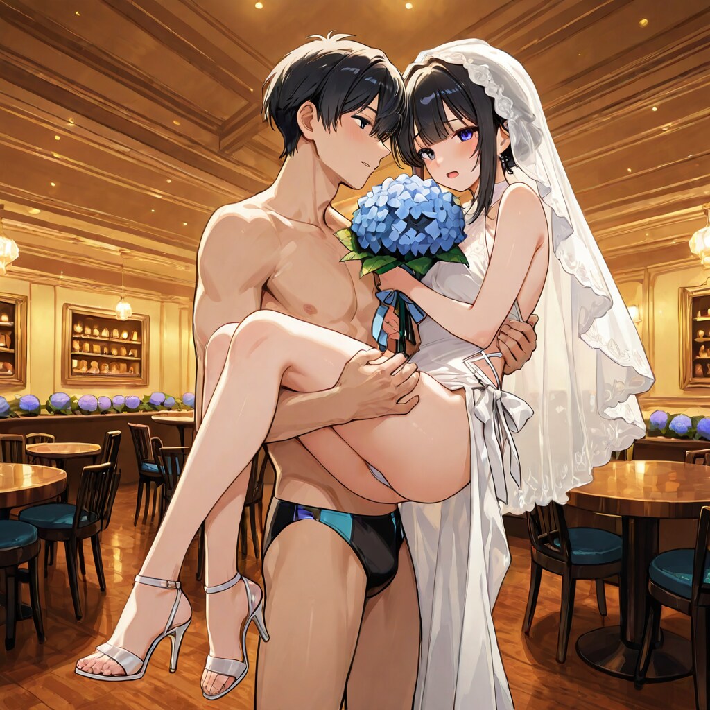 ６月の結婚と競泳水着