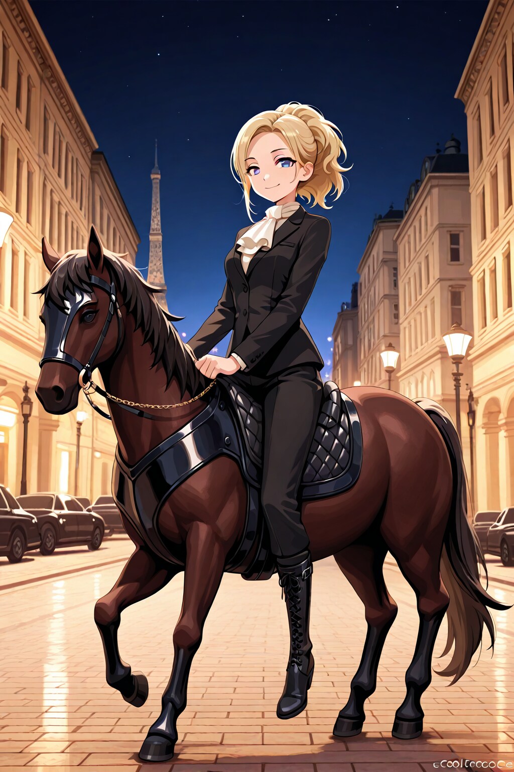 クール間諜ヨランド・オブスクリテのパリ夜間密偵