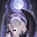 悲哀の黒天使の敗北 2枚目