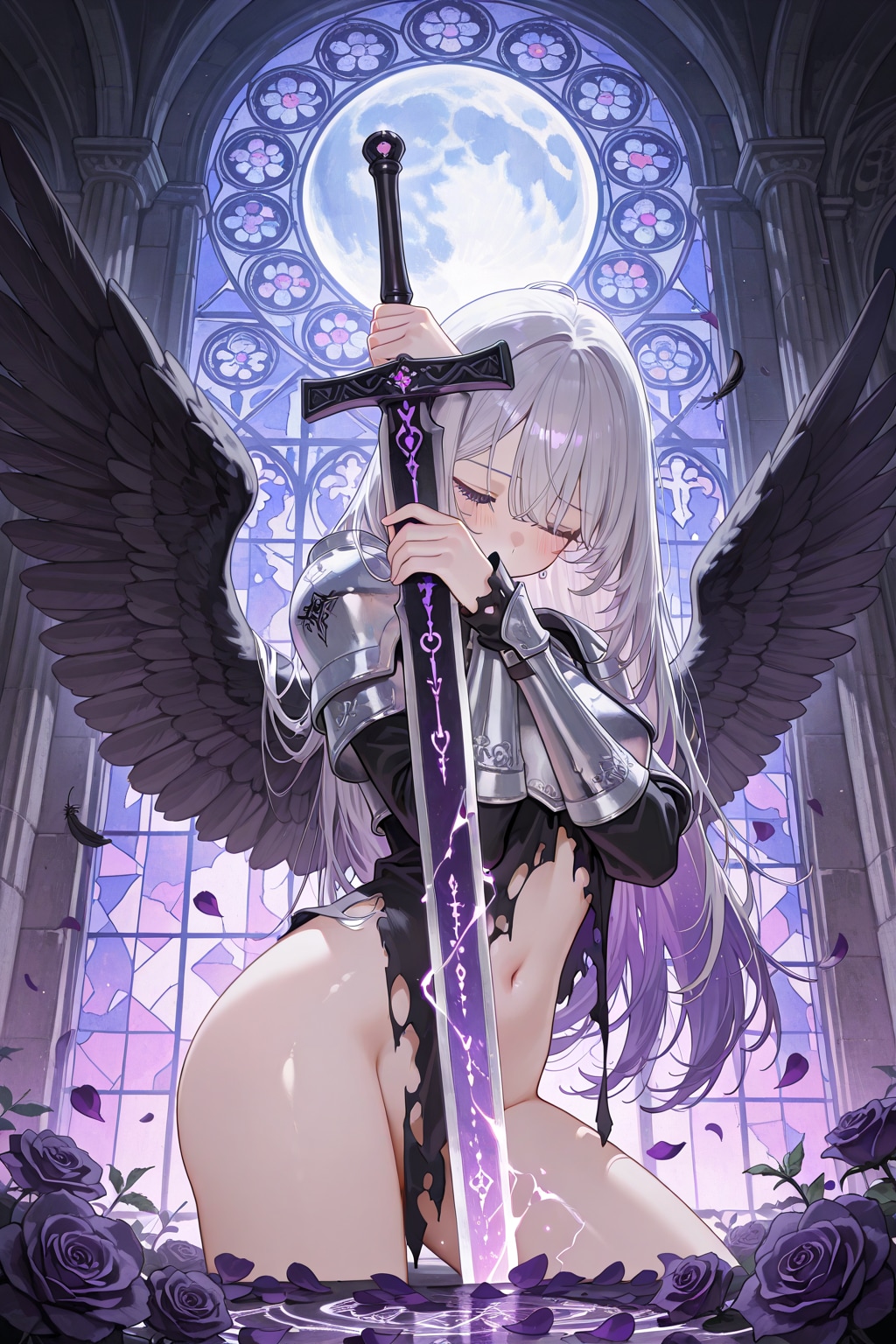 悲哀の黒天使の敗北