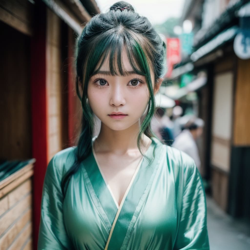 市場の看板娘
