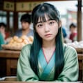 市場の看板娘 2枚目