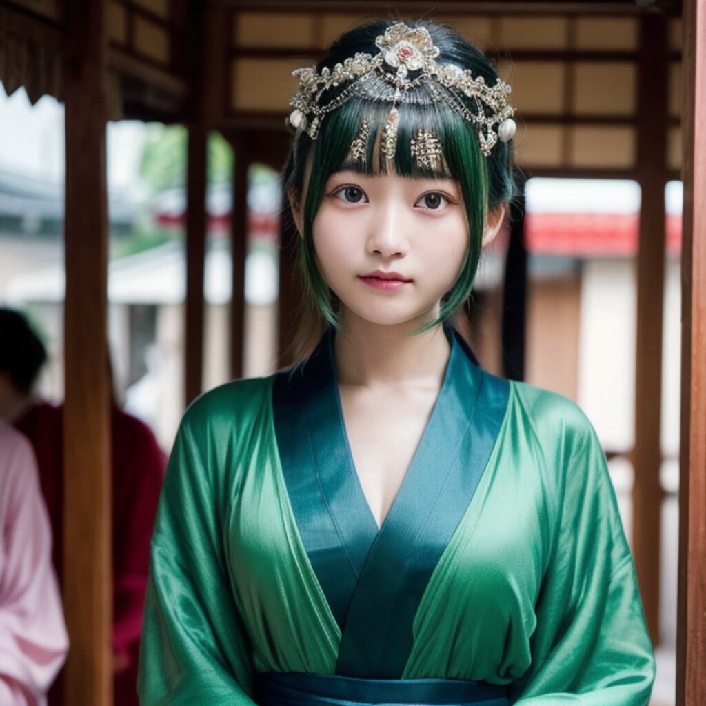 市場の看板娘