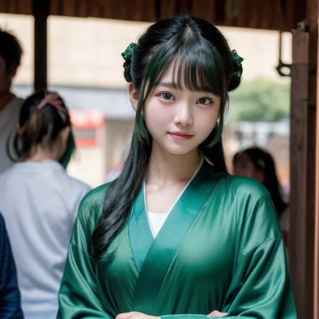 市場の看板娘