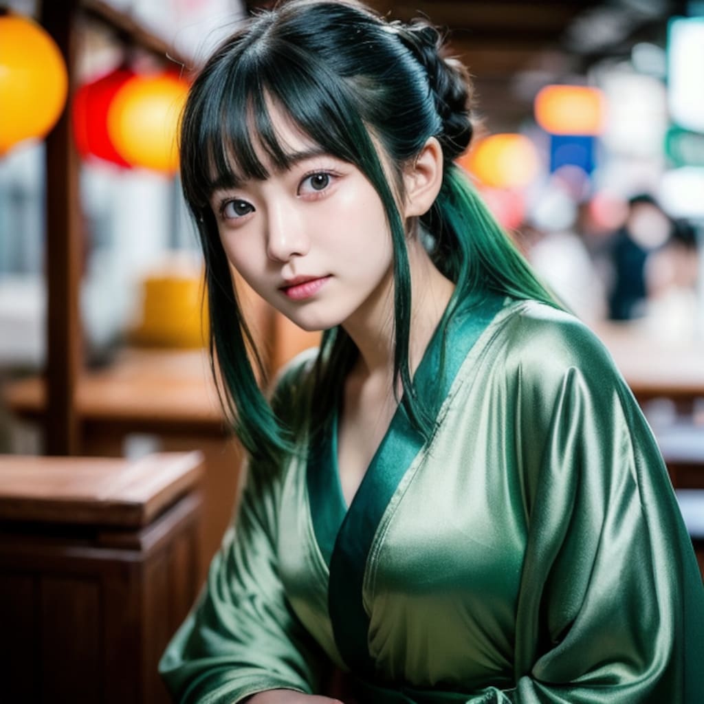 市場の看板娘