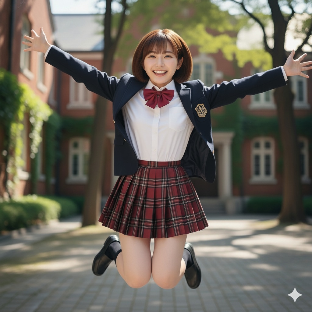 ＪＫ_キャンパスで