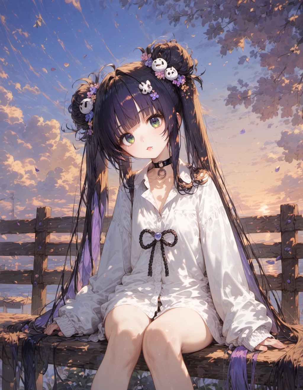 Sunset Reverie on the Pier