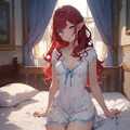パジャマ姿のエルフさん 2枚目