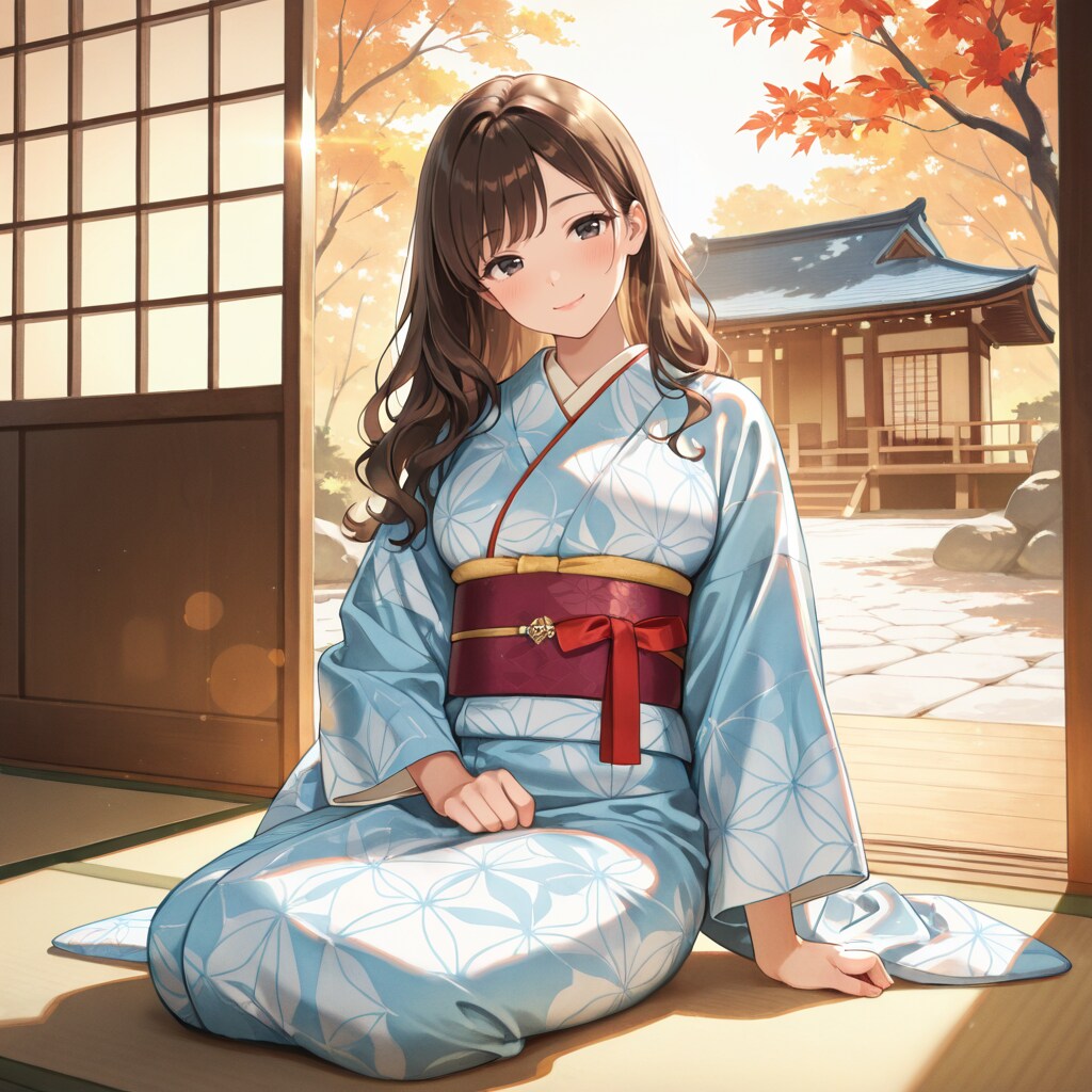 澪ちゃん、優雅に佇む | の人気AIイラスト・グラビア