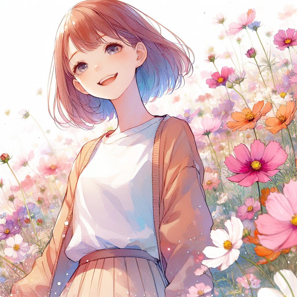 少女/秋桜