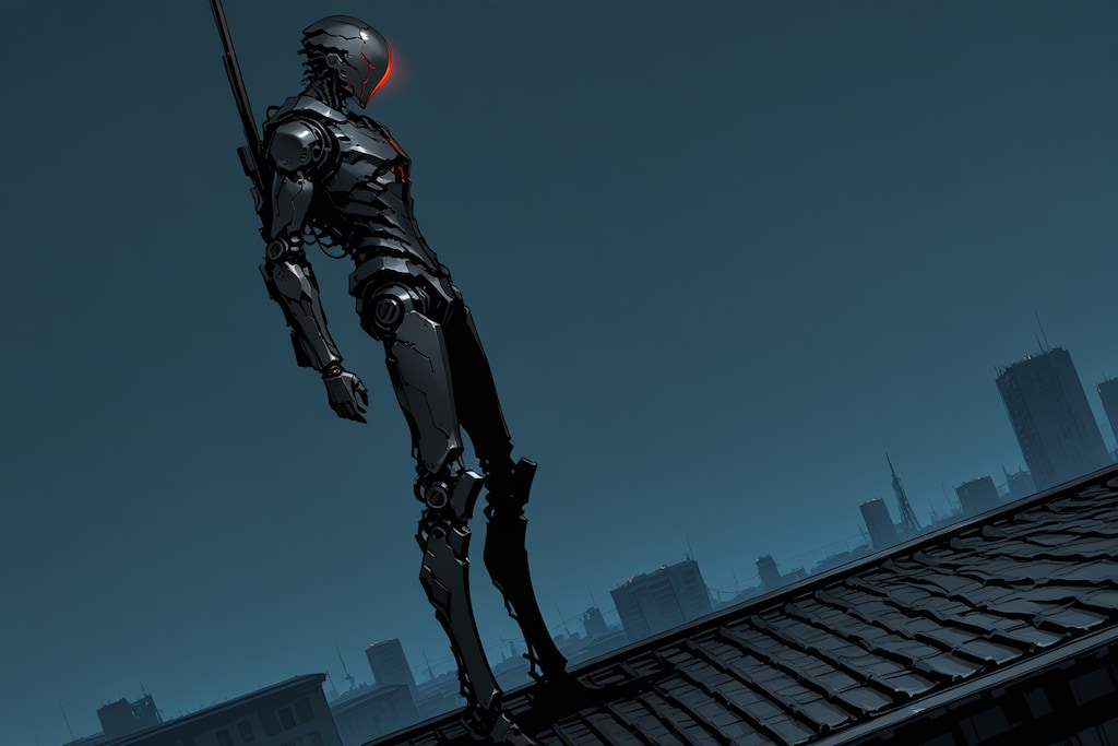 "BLAME"風全身機械化サイボーグ