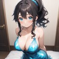 透明感のあるドレス２種 2枚目