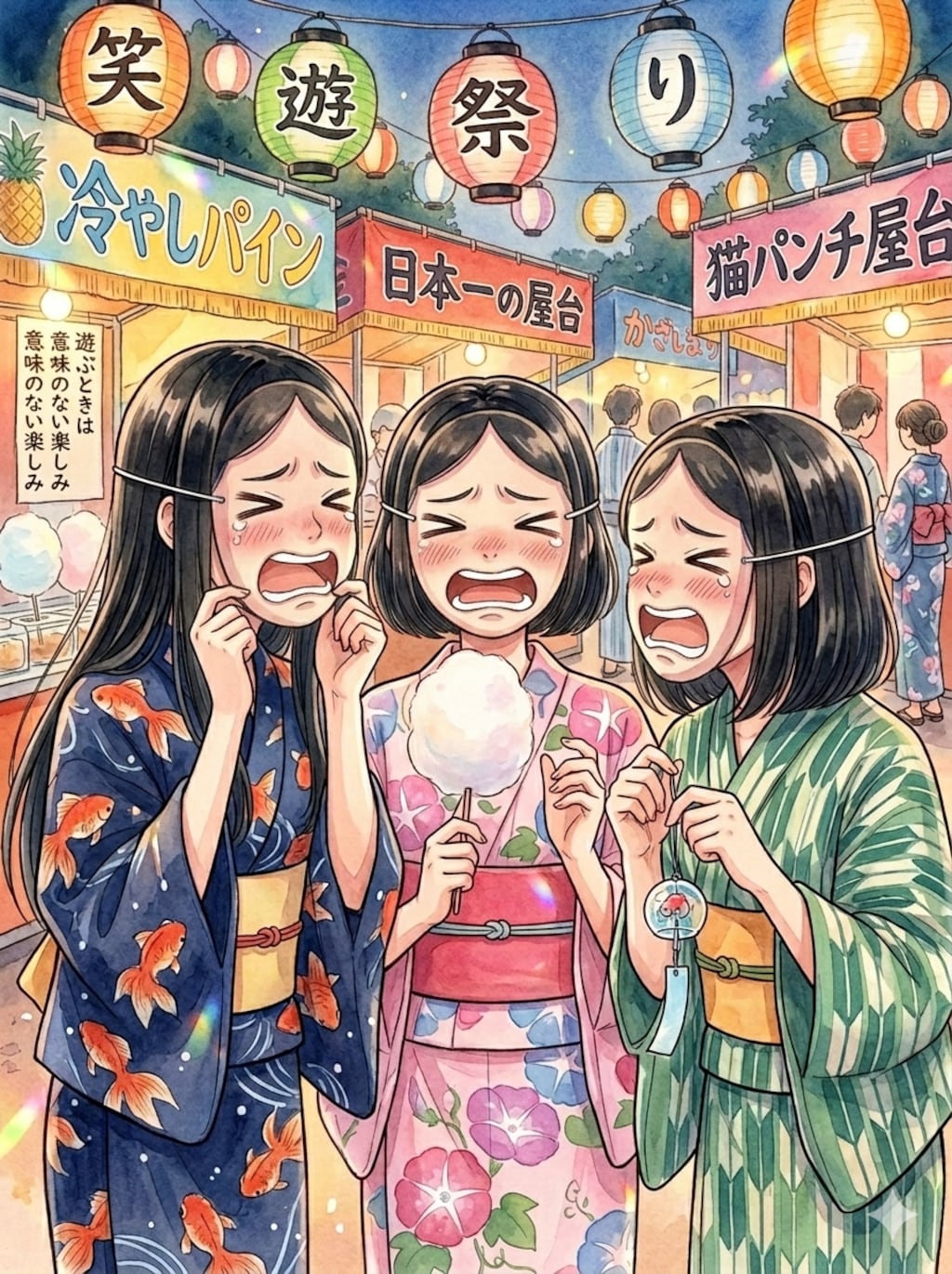 一緒の顔だね