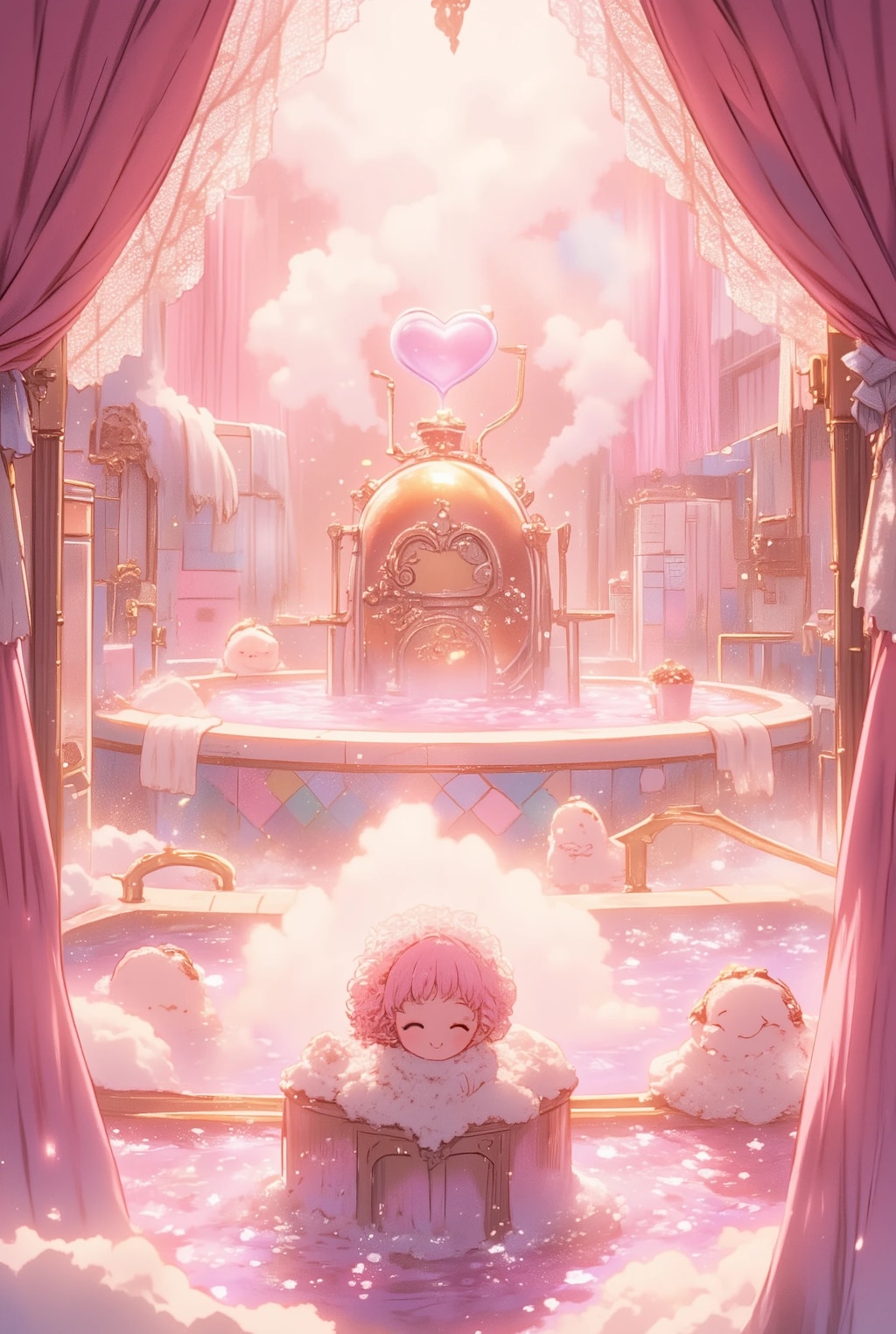 スチームピンクな銭湯