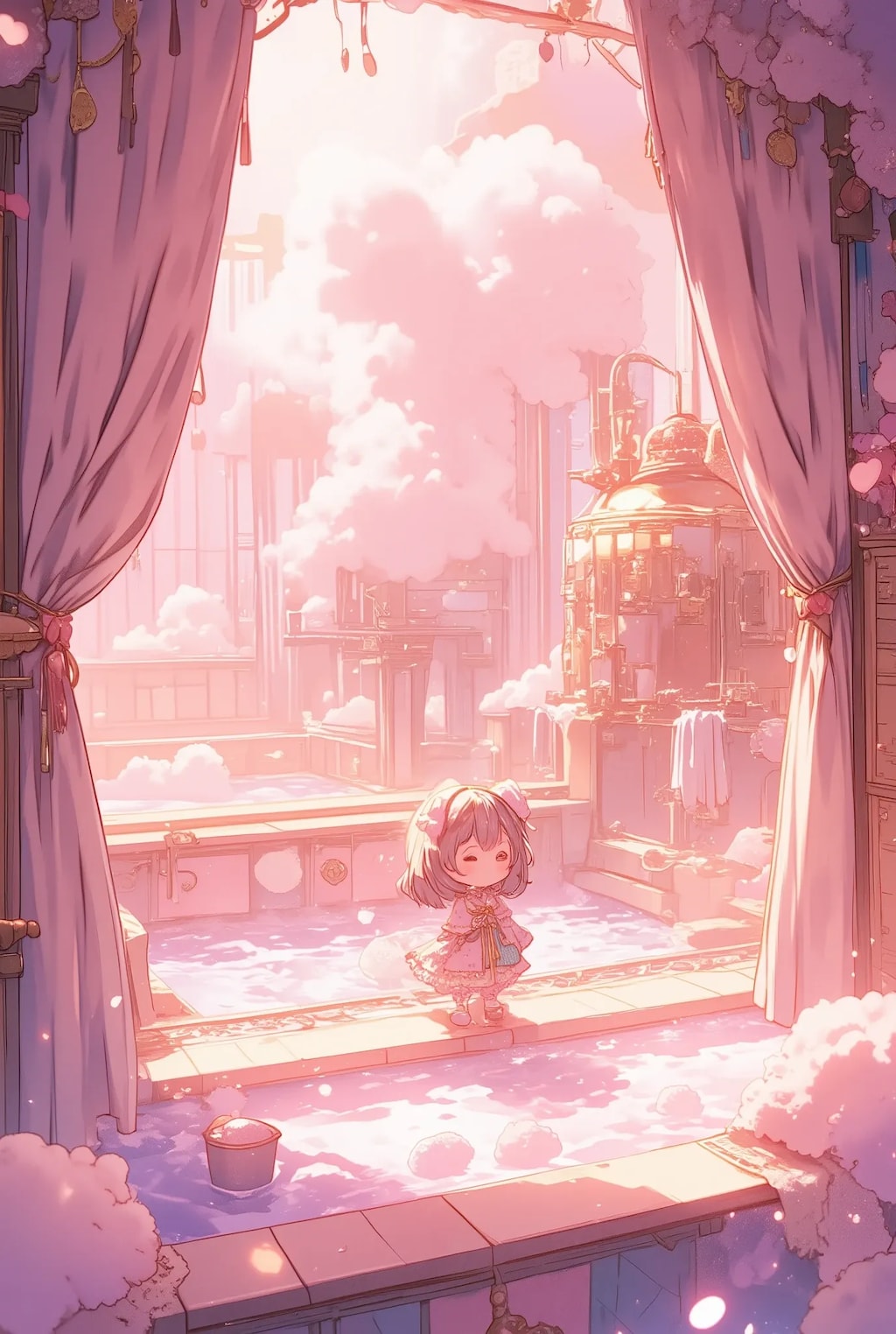 スチームピンクな銭湯