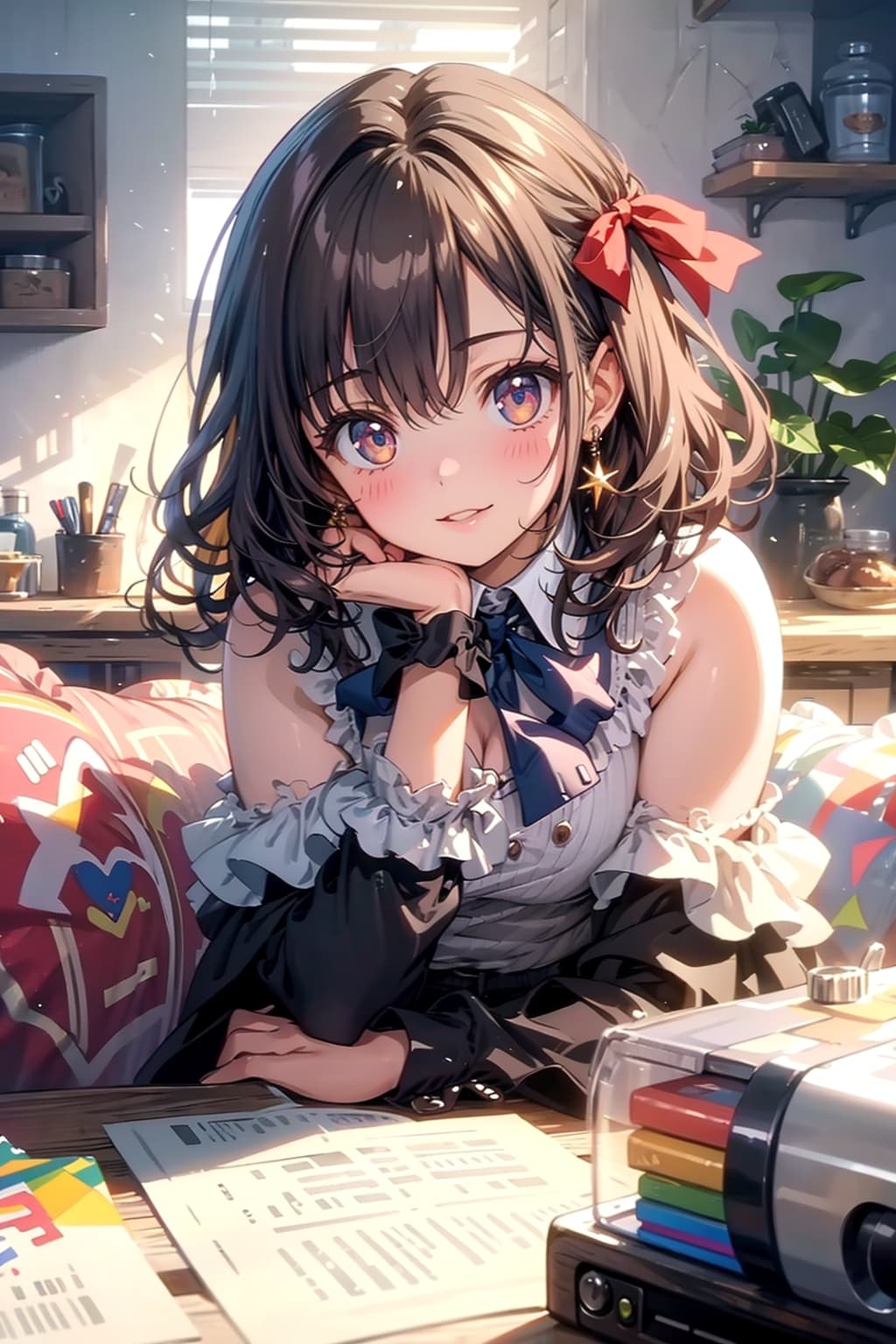入れ替わったTOPAZちゃん | の人気AIイラスト・グラビア