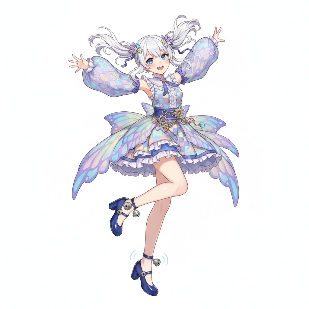 白髪の可愛い女の子【350】 | の人気AIイラスト・グラビア