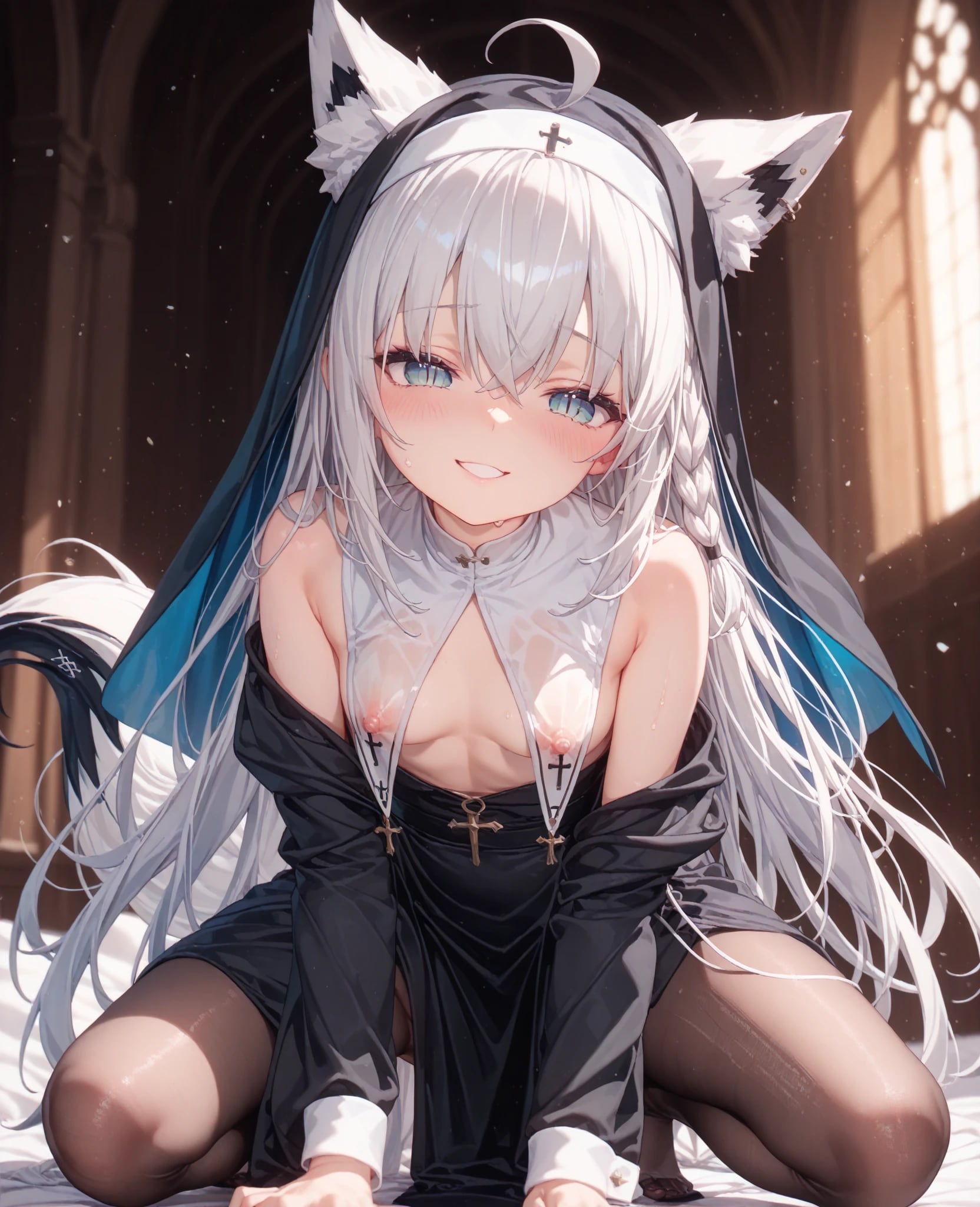白上