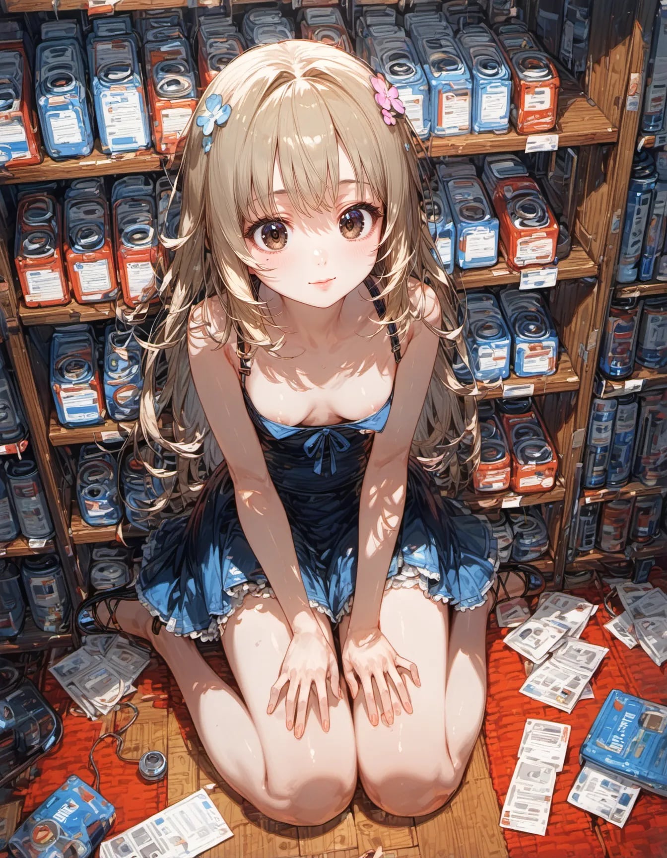 A Small Treasure in the Archive | の人気AIイラスト・グラビア