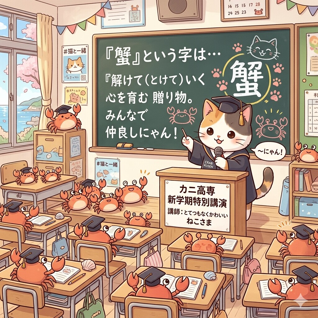 カニ高専新学期特別講演🎓