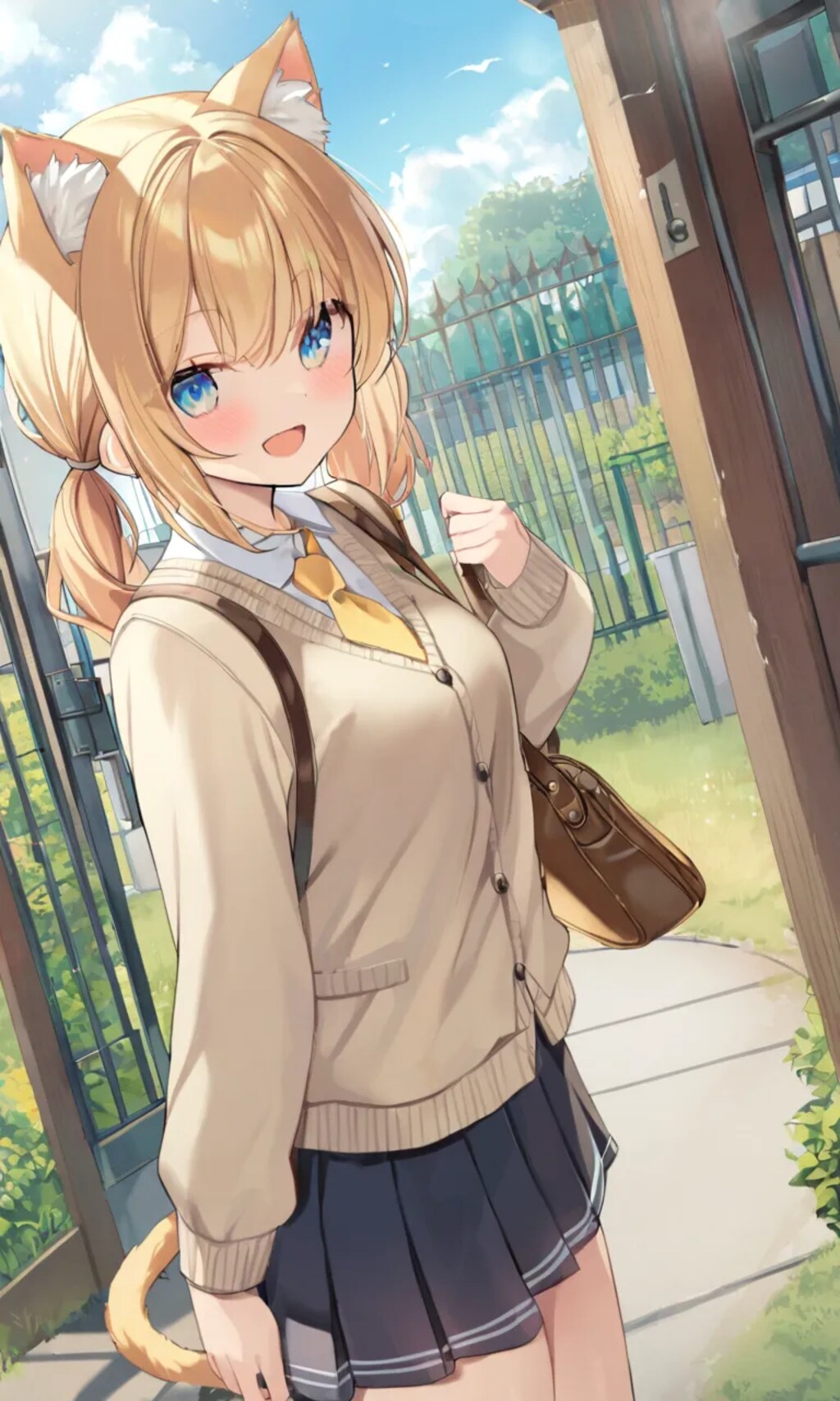 こるり「にゃん。お嬢様」まや「黙っていれば、な」