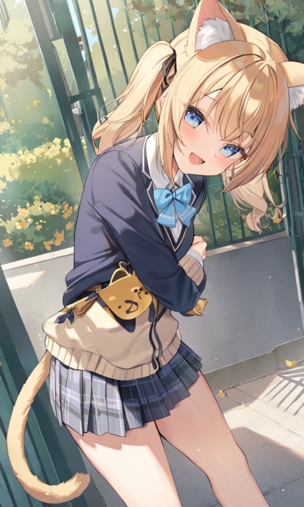 こるり「にゃん。お嬢様」まや「黙っていれば、な」