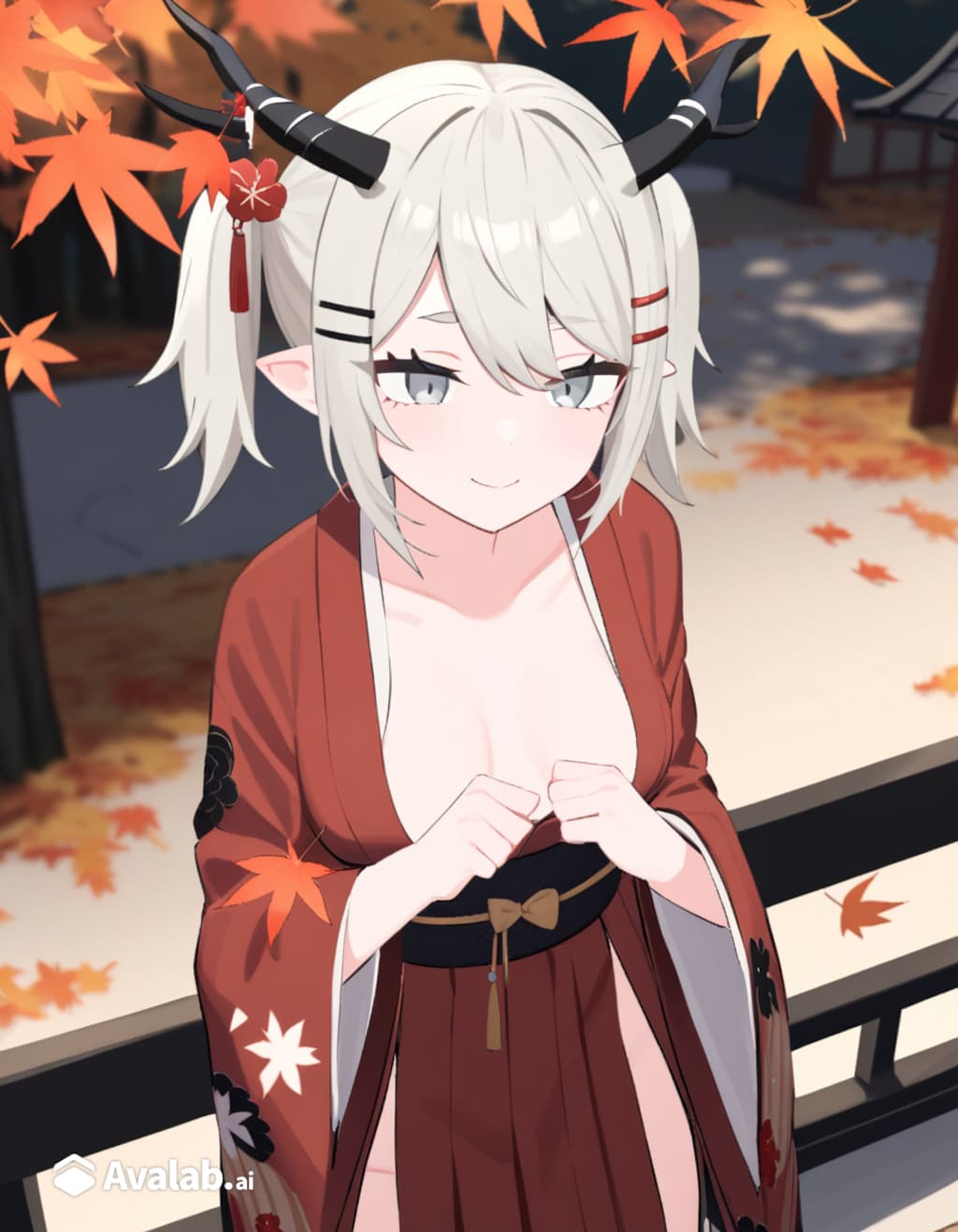 着物姿の女の子達