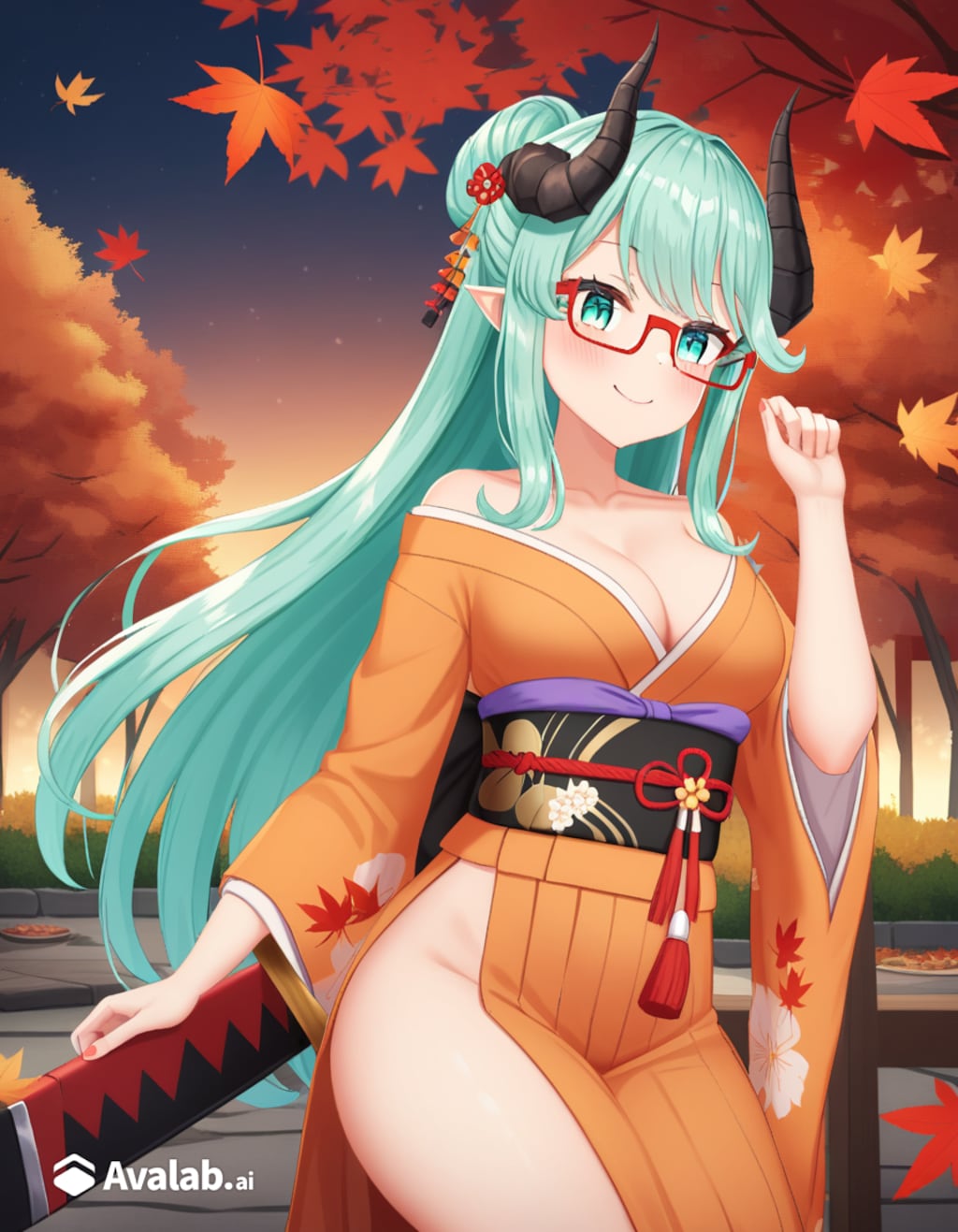 着物姿の女の子達