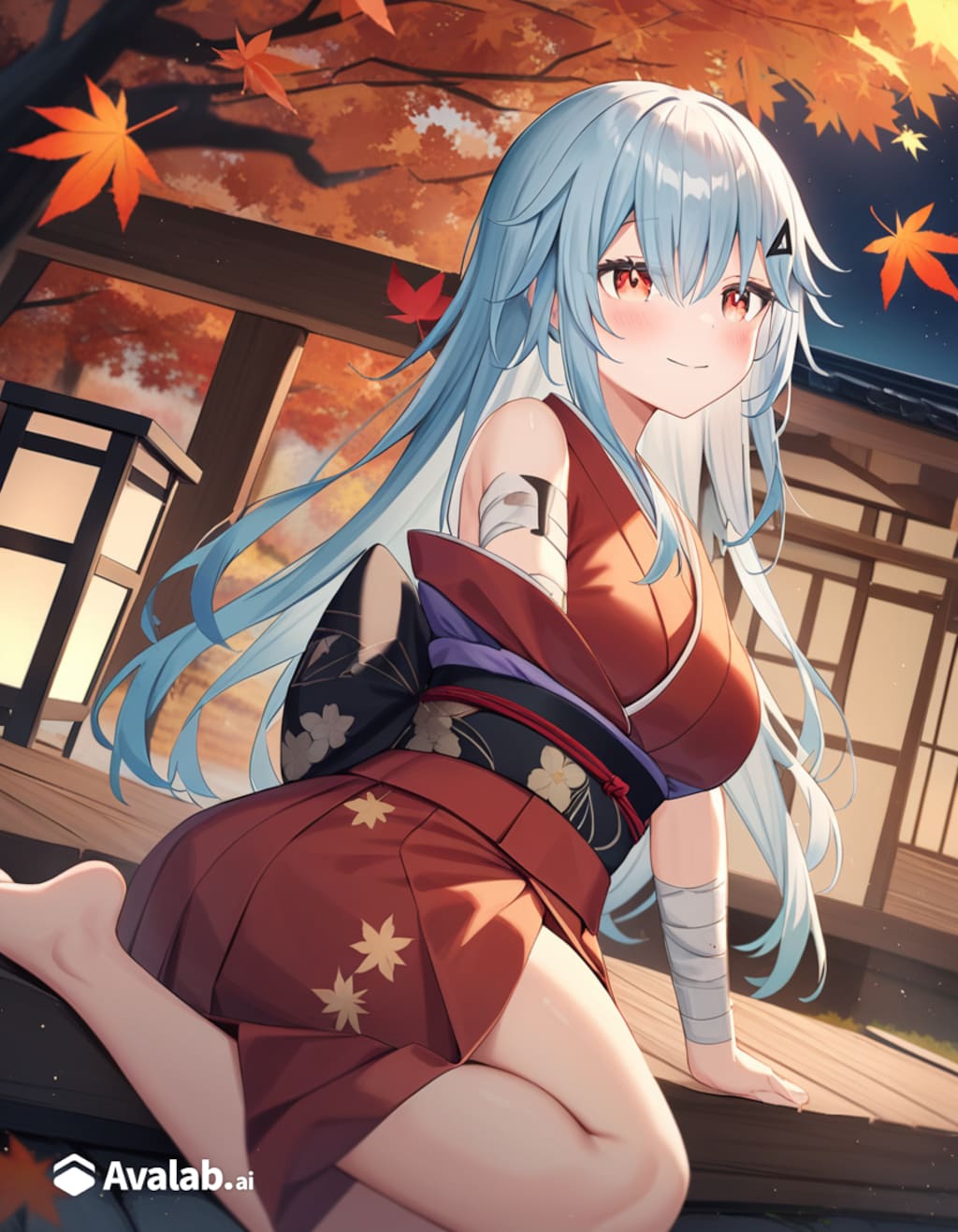 着物姿の女の子達