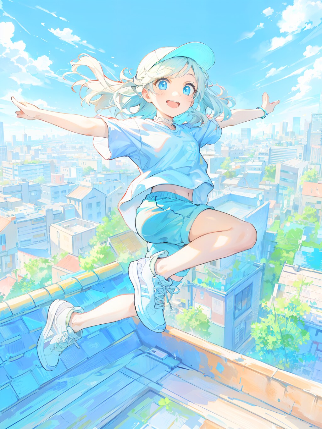 空も飛べそうな気分