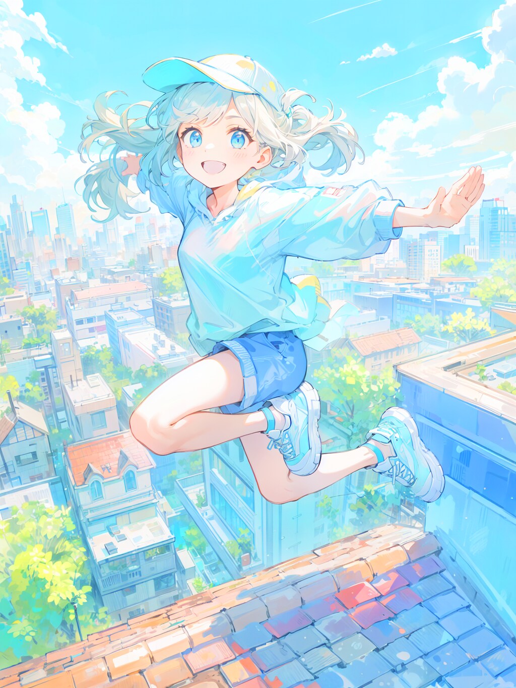 空も飛べそうな気分