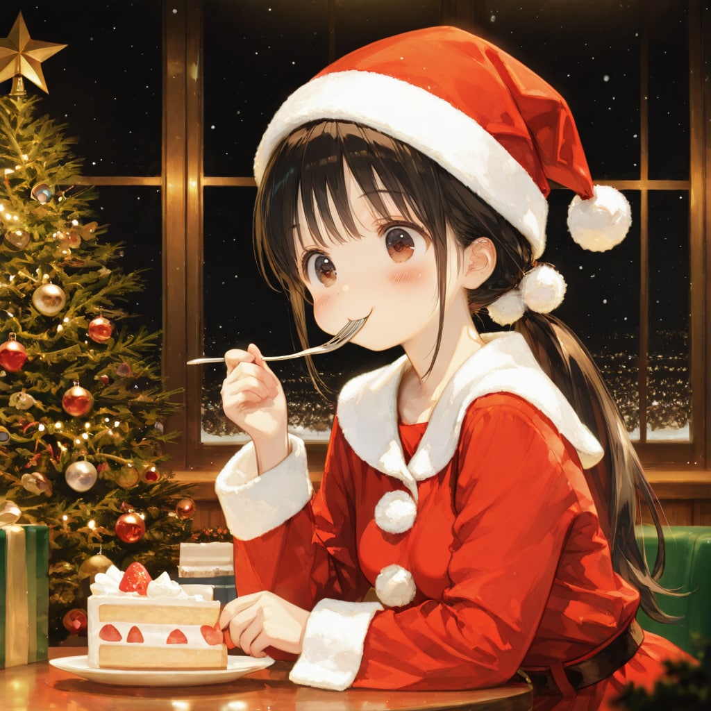 2人でクリスマスパーティー