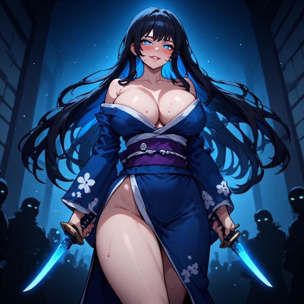 黒髪メガネ　幕末剣士Ver.R-15