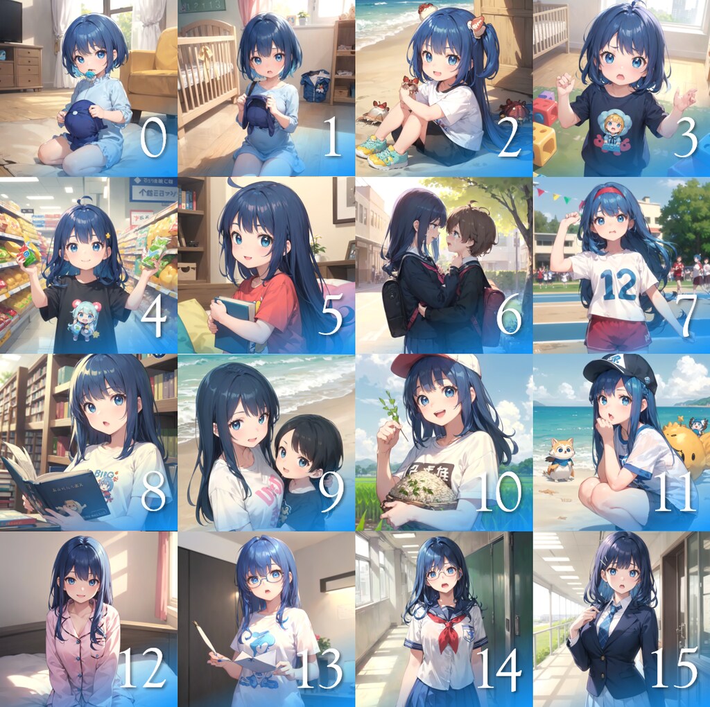 チサの成長まとめ