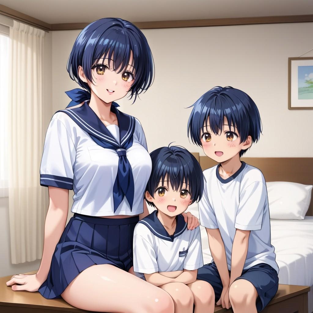 お姉ちゃんが大好きな弟たち