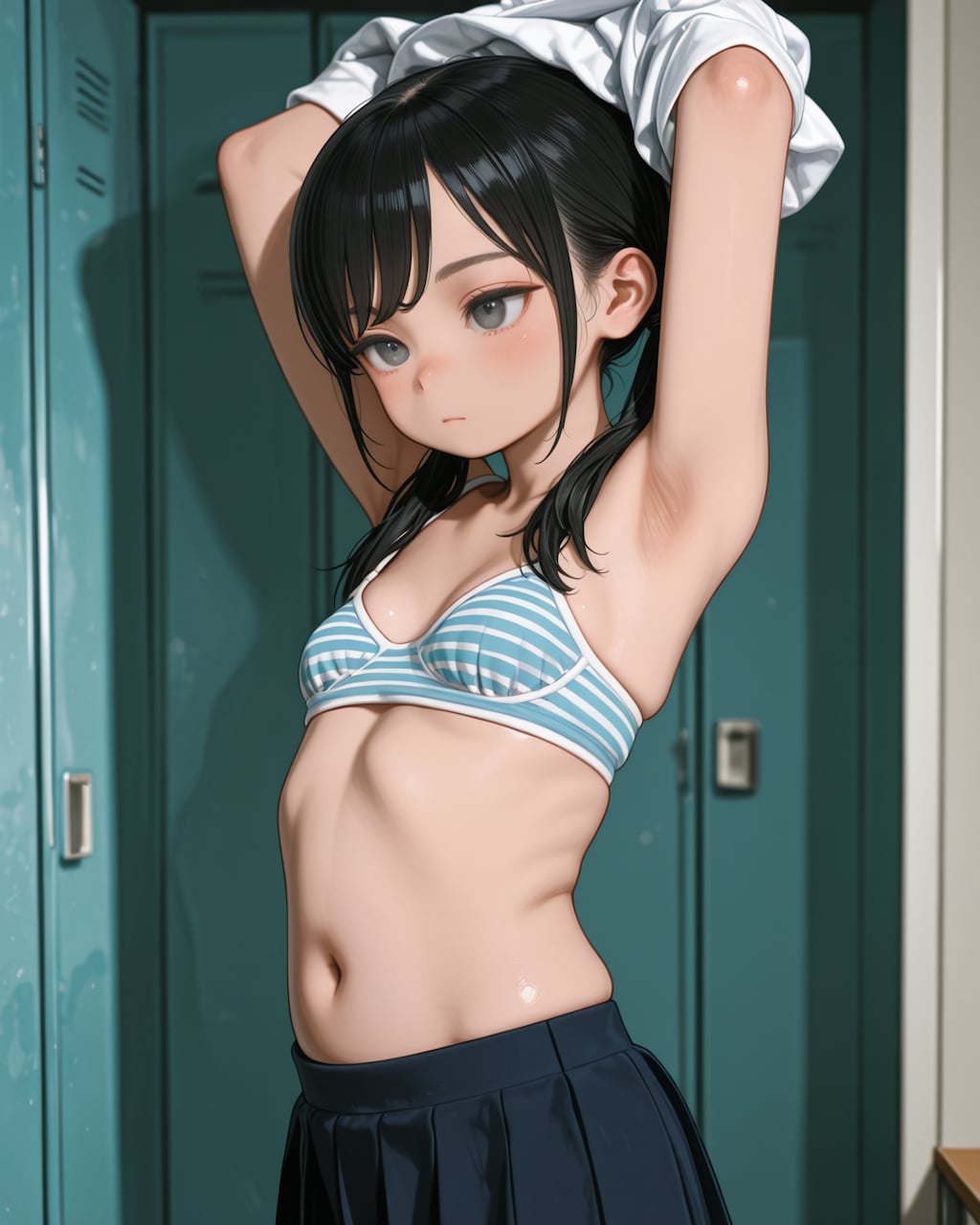 お着換え