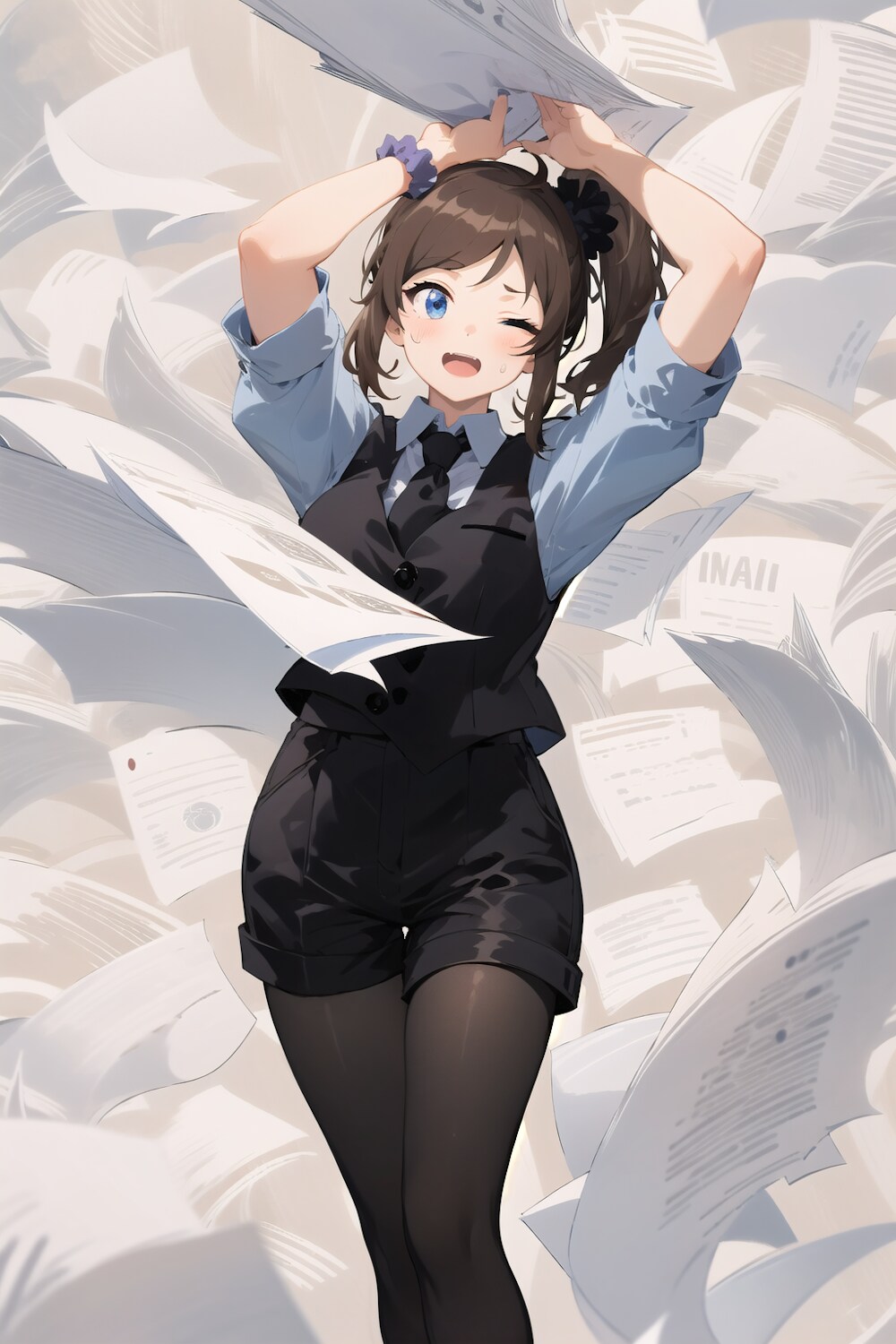Catch up on paperwork