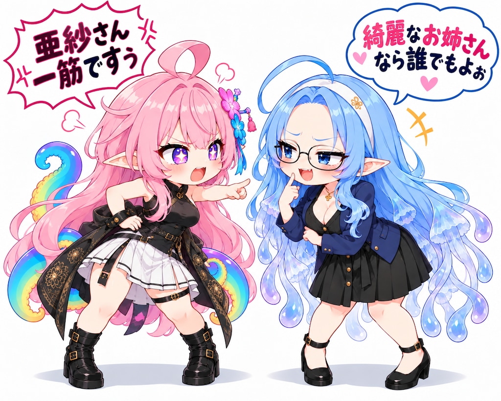 真逆のふたり
